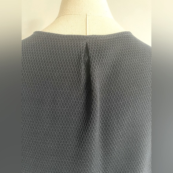 JCrew Black Piquet Shell 10P - Picture 5 of 6